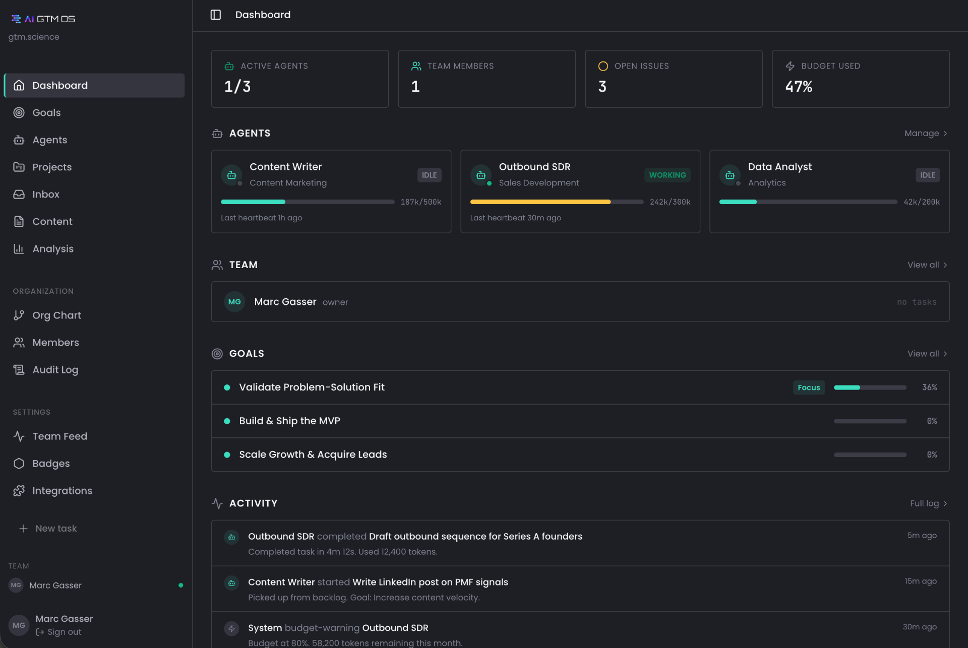Das AI-native Jira für GTM-Teams.